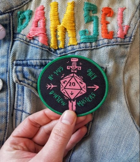 Woven patches