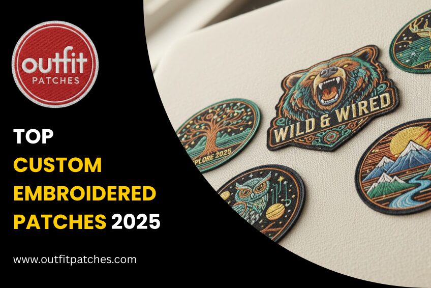 Top Custom Embroidered Patches No Minimum