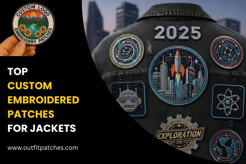 Top Custom Embroidered Patches for jackets