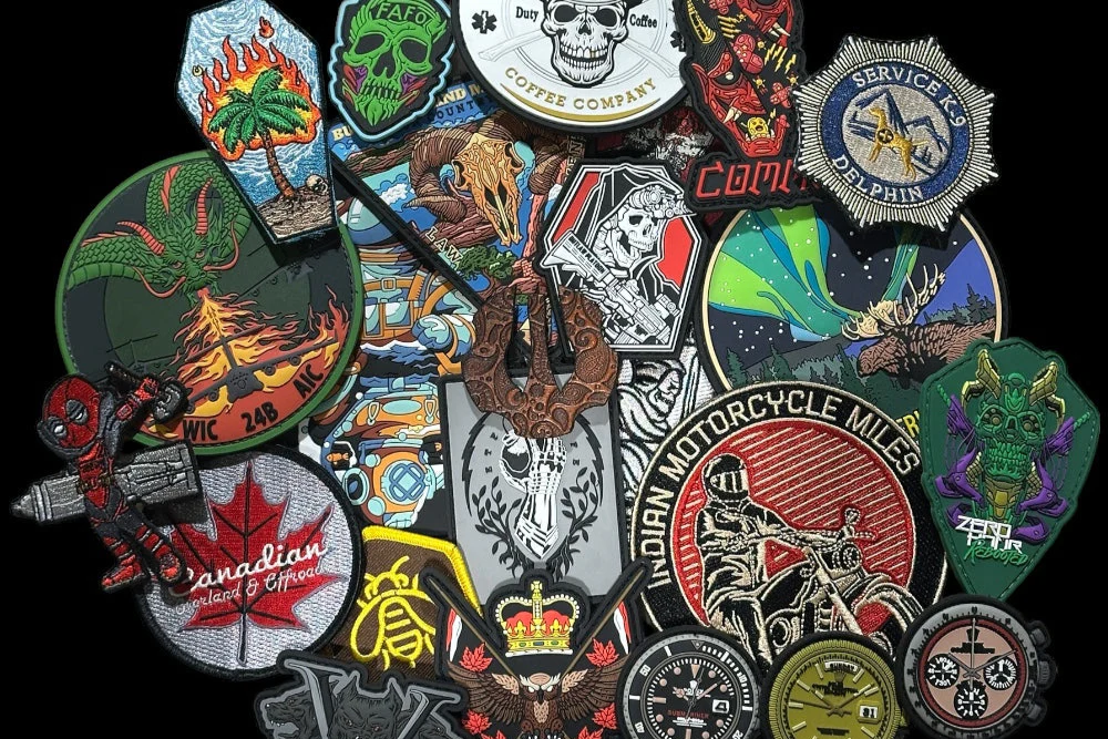 Shop Custom Patches in Monaco | Uniform & Branding Patches