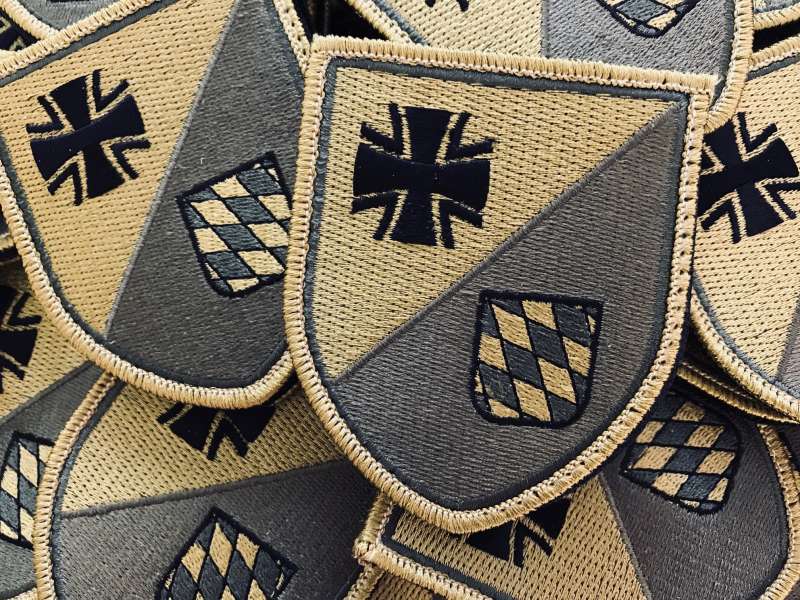 7 Amazing Uses For Custom-Made Sublimation Patches 2 Landesregiment Bayern Abzeichen wappen RSU Kompanie Bundeswehr individuelles Patch gestickt mit