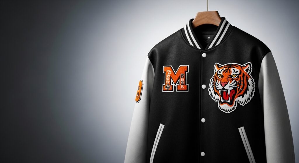 Make basics feel premium using Textured Embroidery Patches. Chenille letters add texture, cast subtle shadows, and stay vibrant wash after wash.