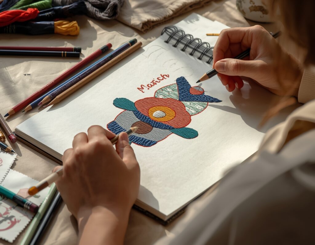 Thread and Fabric Designing